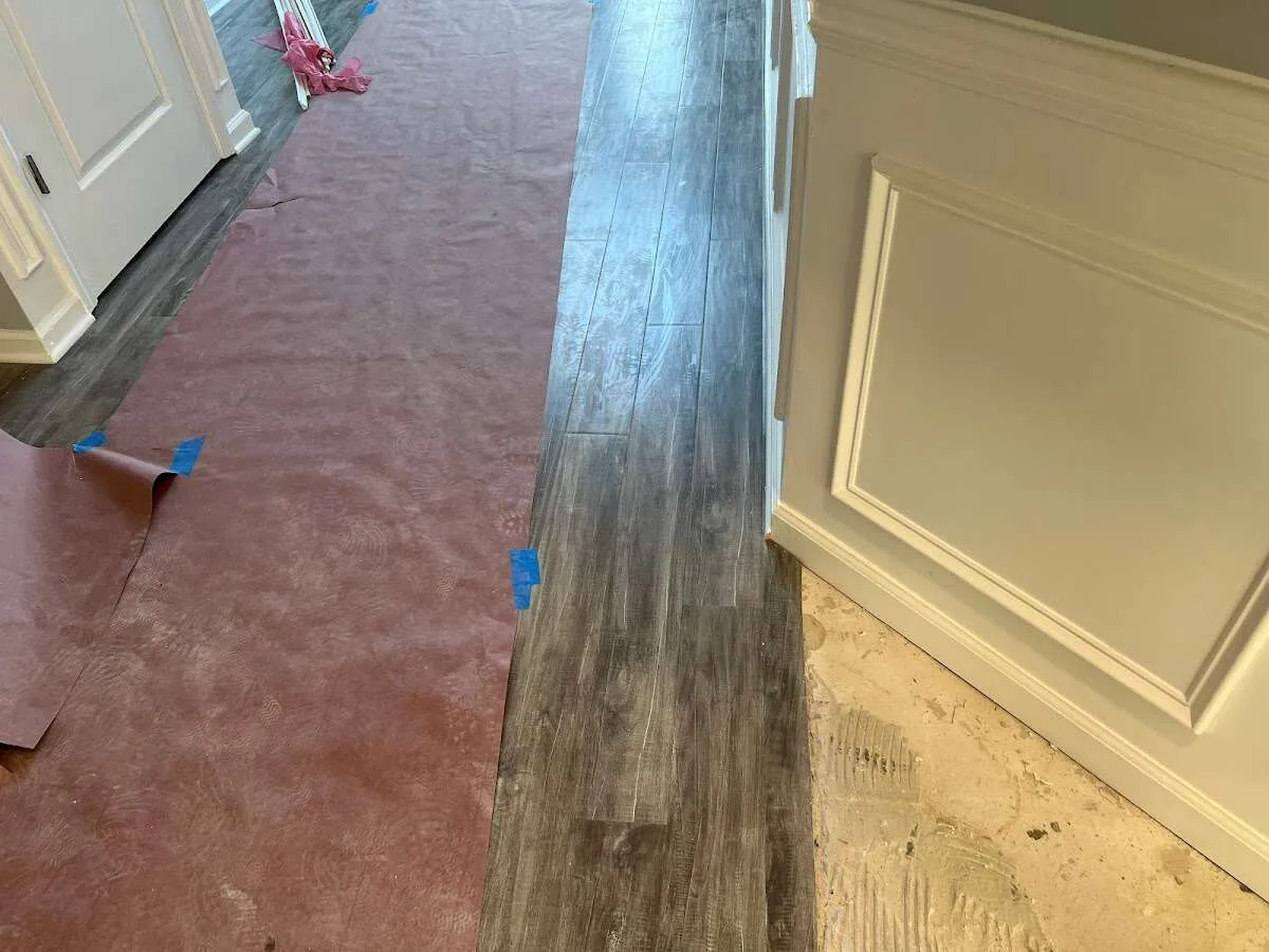 Completed marble shower restoration in Estacada